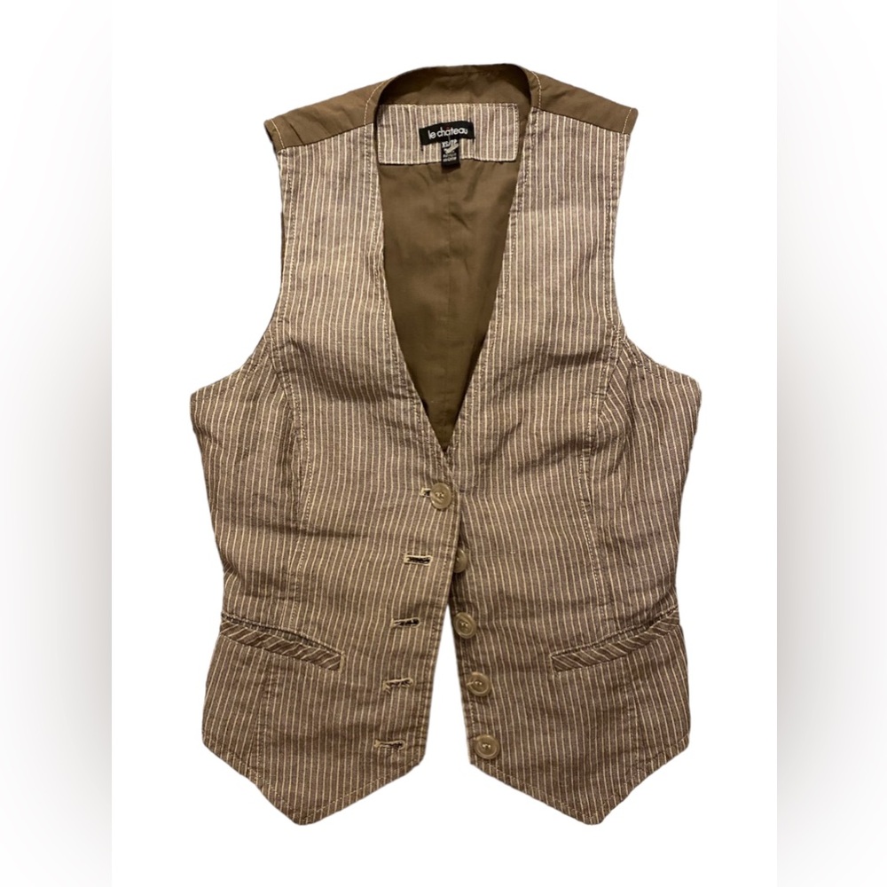 vintage tie vest